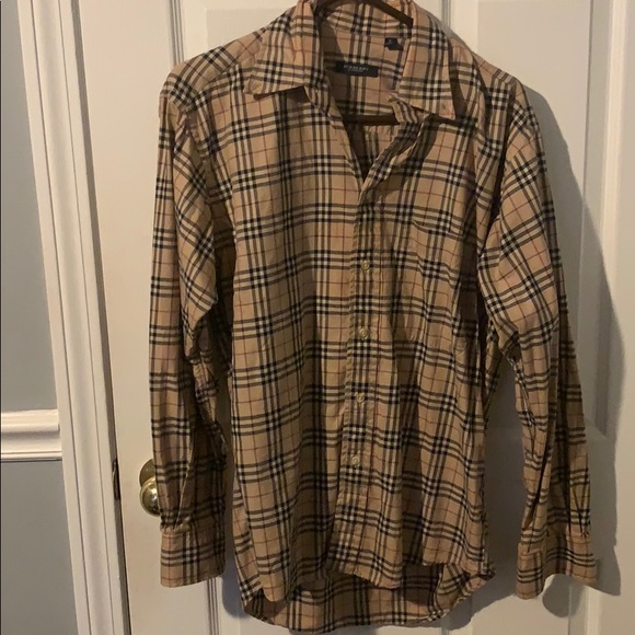 Burberry Shirts Mens Burberry Button Up Shirt Poshmark
